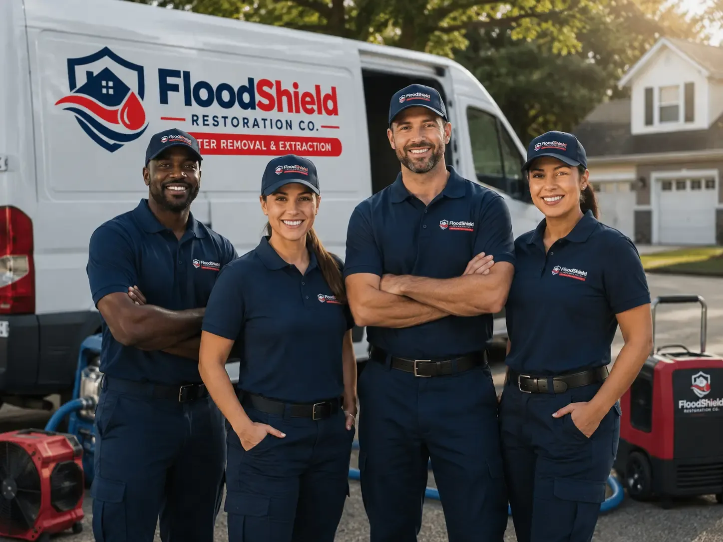 Flood Damage Restoration company in Broomes Island, MD